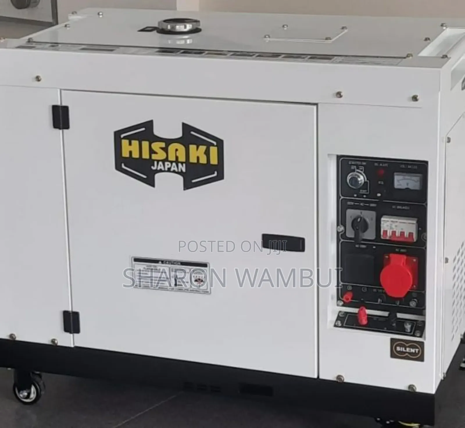 Hisaki Japan Diesel Generator 13kva Silent and Single Phase