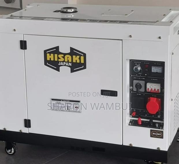 Hisaki Japan Diesel Generator 13kva Silent and Single Phase