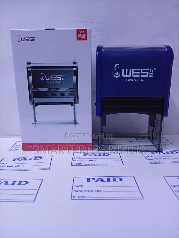 Paid Self Inking Stamps - main view