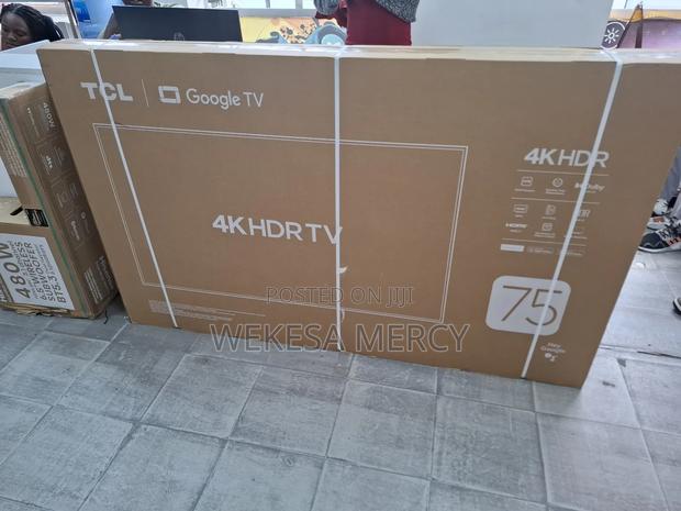 TCL 75′′ V6c HDR Smart Google Tv – 75v6c (2025 Model)