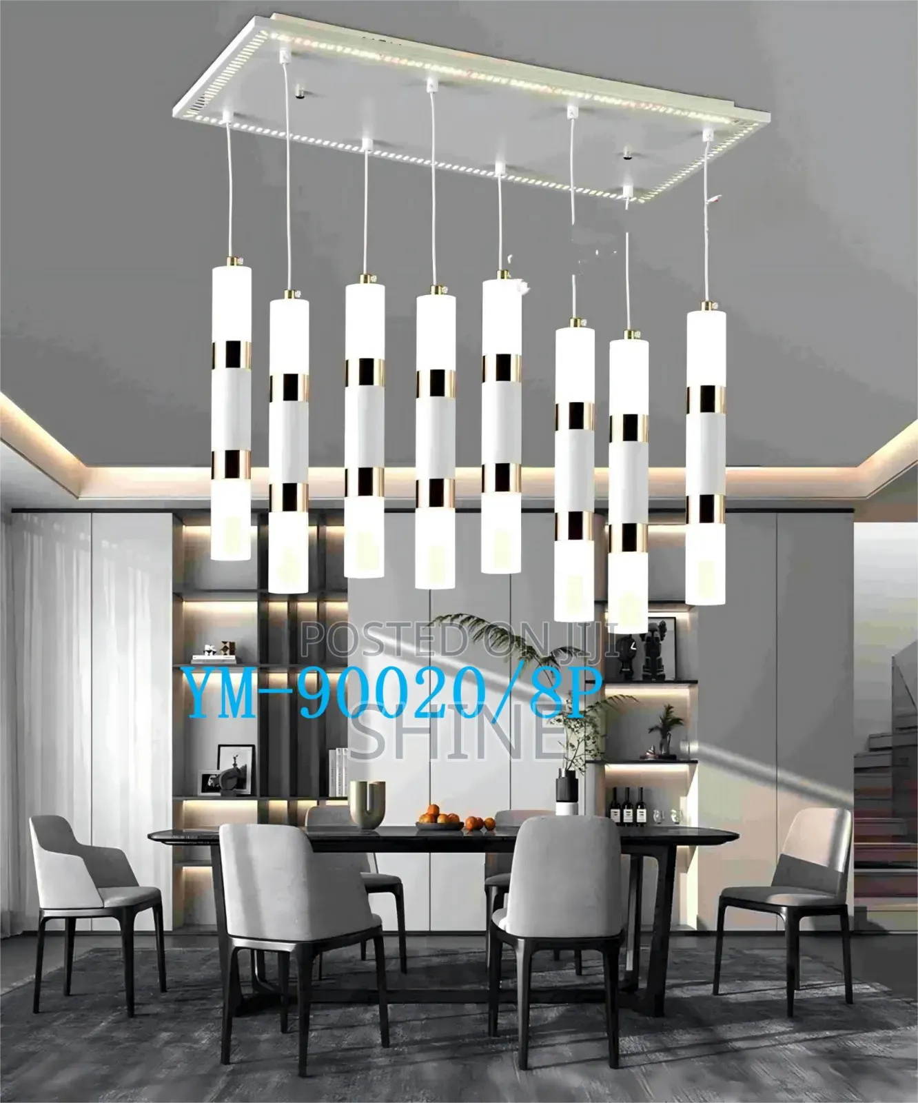 Stunning 8 Lights Modern Led Chandeliers