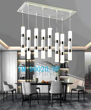 Stunning 8 Lights Modern Led Chandeliers