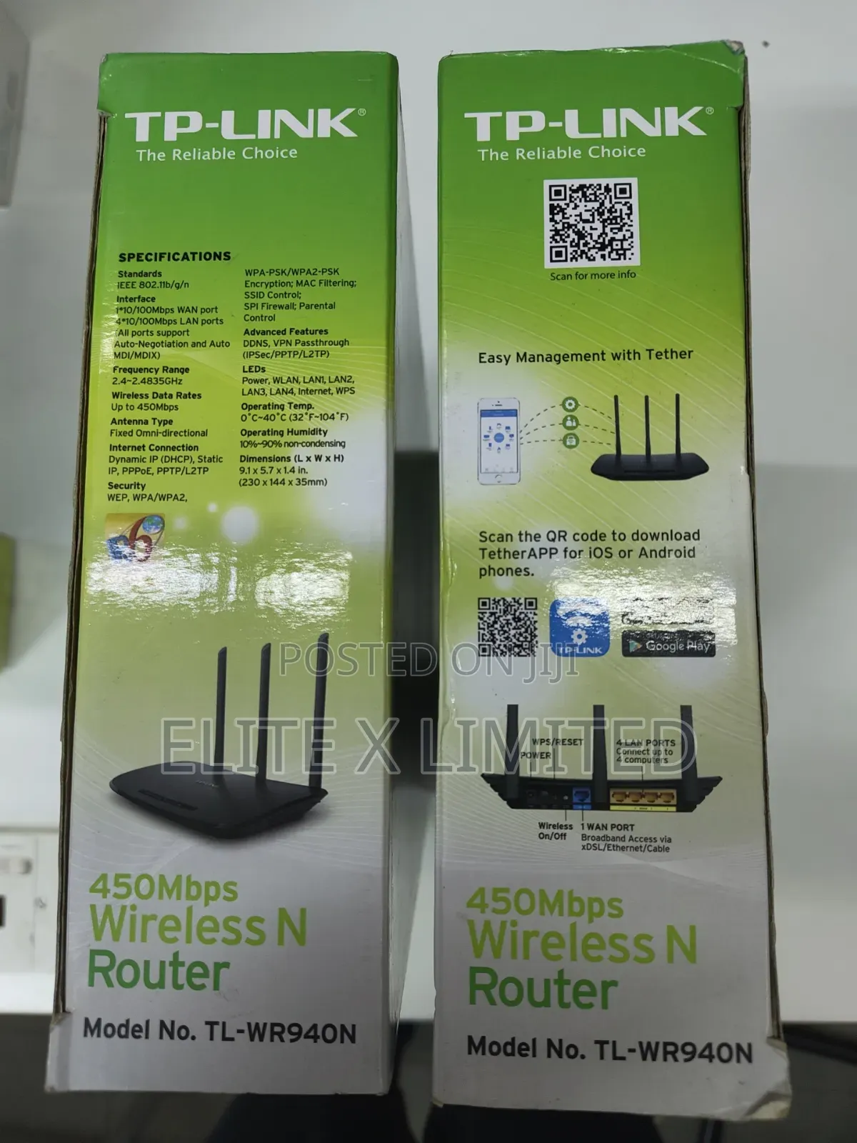 Tp-Link 450mbps Wireless N Router