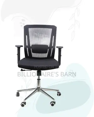 The Barn Origin Chair Mid Back Chrome Base Professional