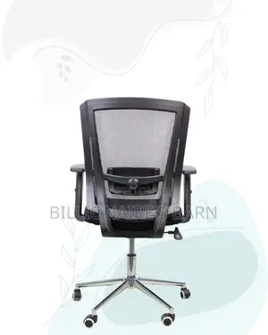 The Barn Origin Chair Mid Back Chrome Base Professional