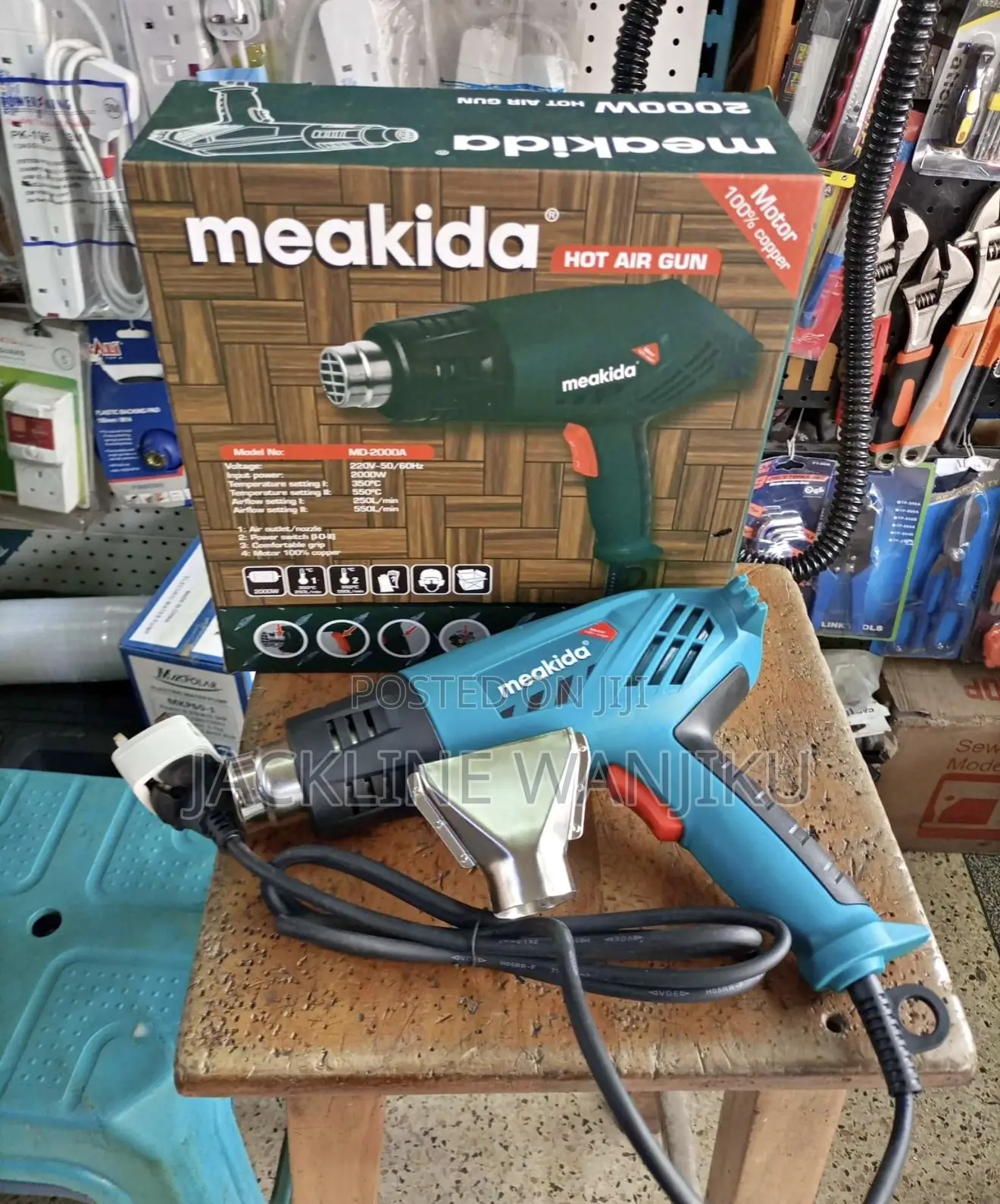 Meakida Heat Gun/ 2000w Portable Heat Gun