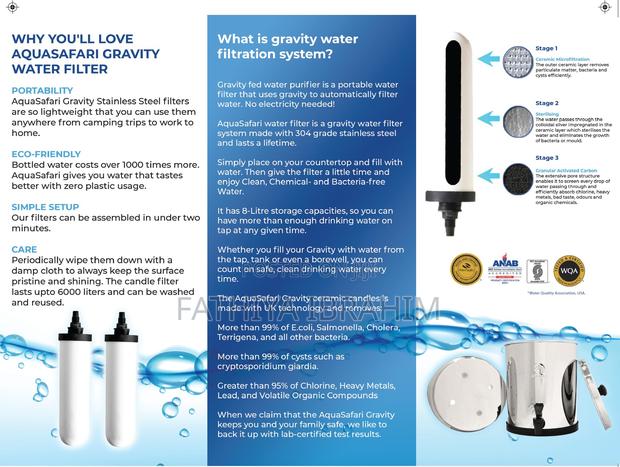 Gravity Water Purifier - Stainless Steel - thumbnail 6