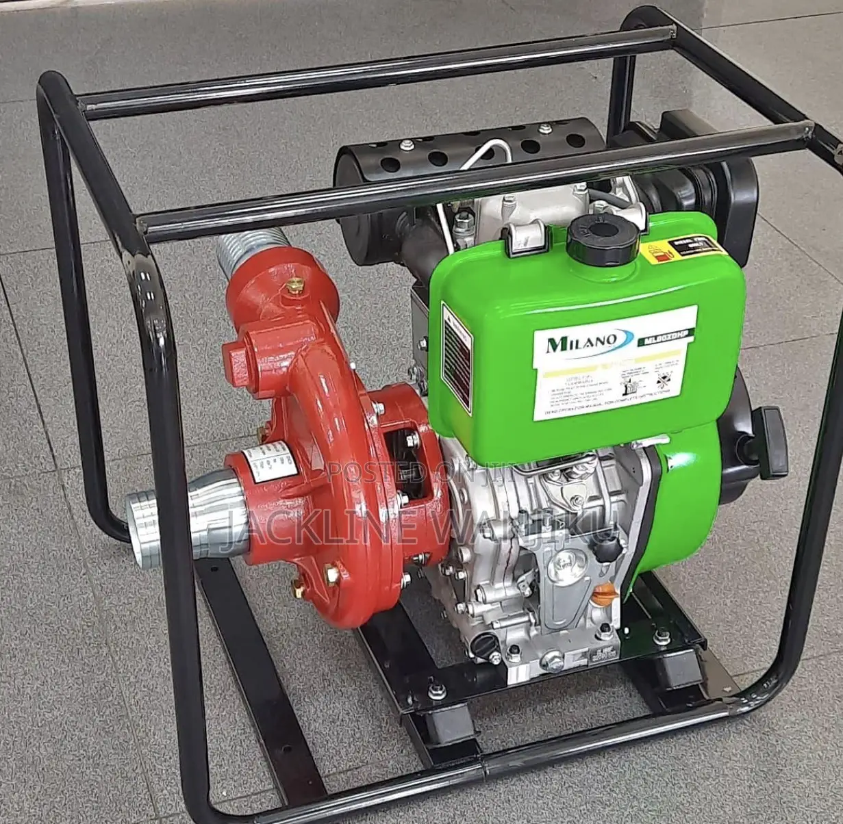 High Pressure Washer Diesel Water Pump/ 2” Diesel Water Machine