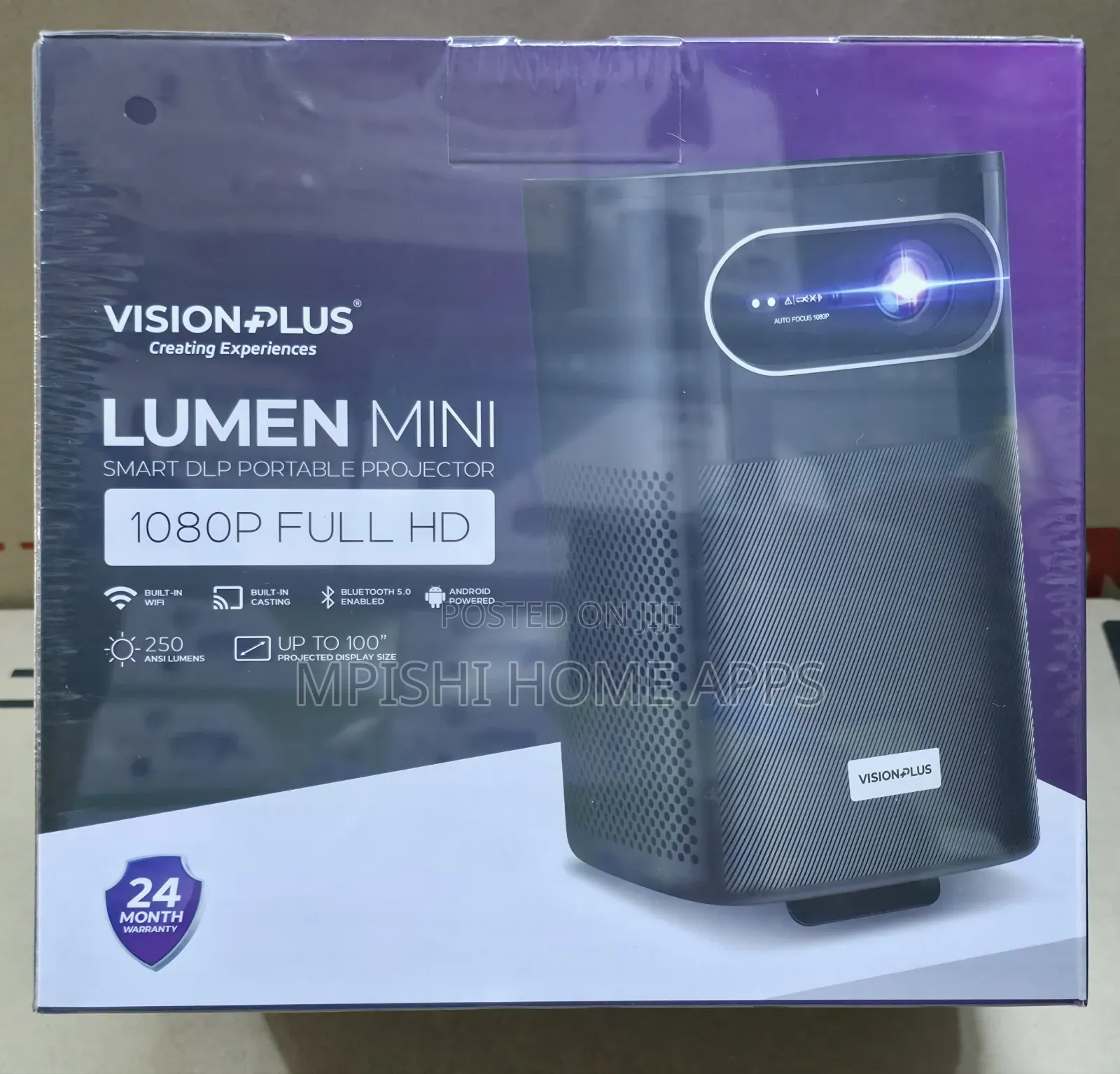 Vision Plus Lumen Mini Smart DLP Portable Projector