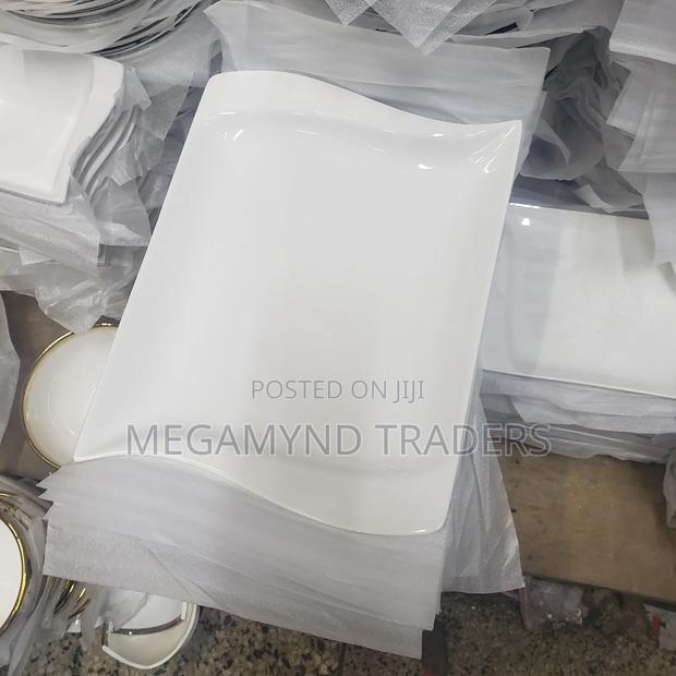 Ceramic Dinner Plate / Rectangular Dinner Plate