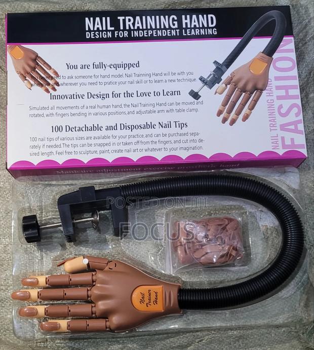 Nail Training Hand Design for Independent Learning - main view
