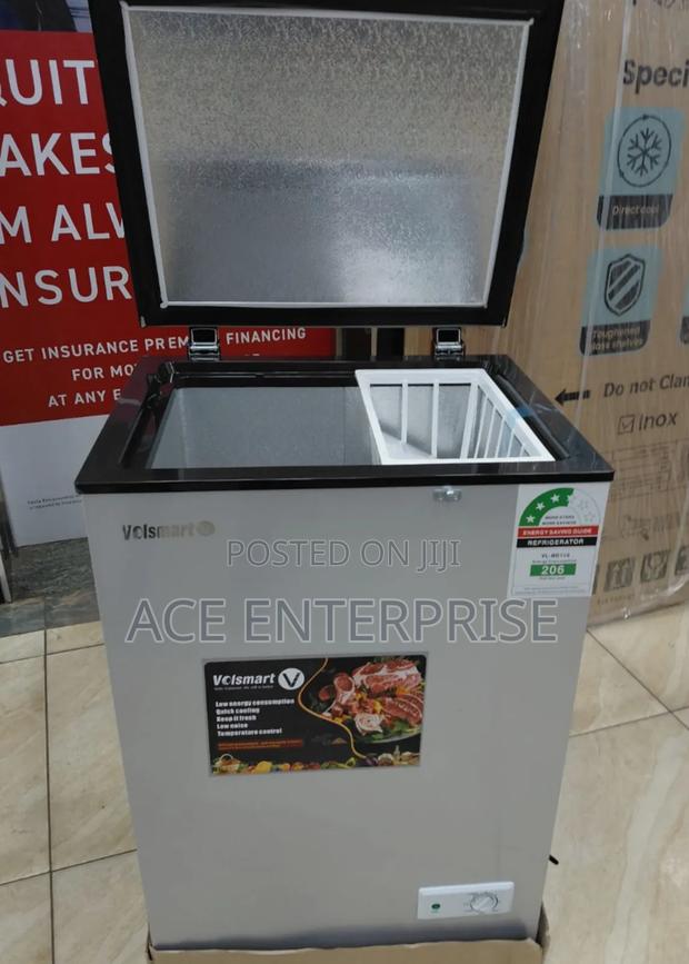 100 Litres Volsmart Chest Freezer - Manual Defrost - main view