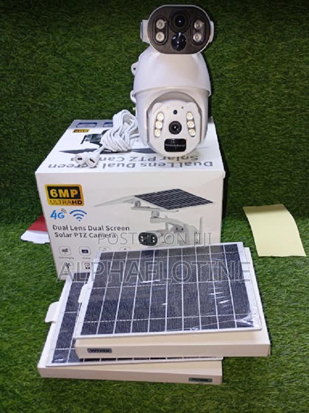 6mp-Ultrahd 4g Ubox Dual-Lens Dual Screen Solar-PTZ Camera