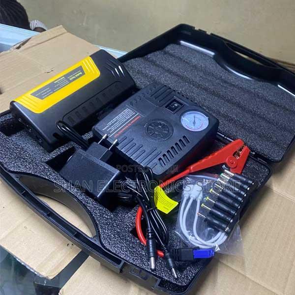 Perfect Emergency **Power Bank 4-in-1 Car Jump Starter Air Compressor