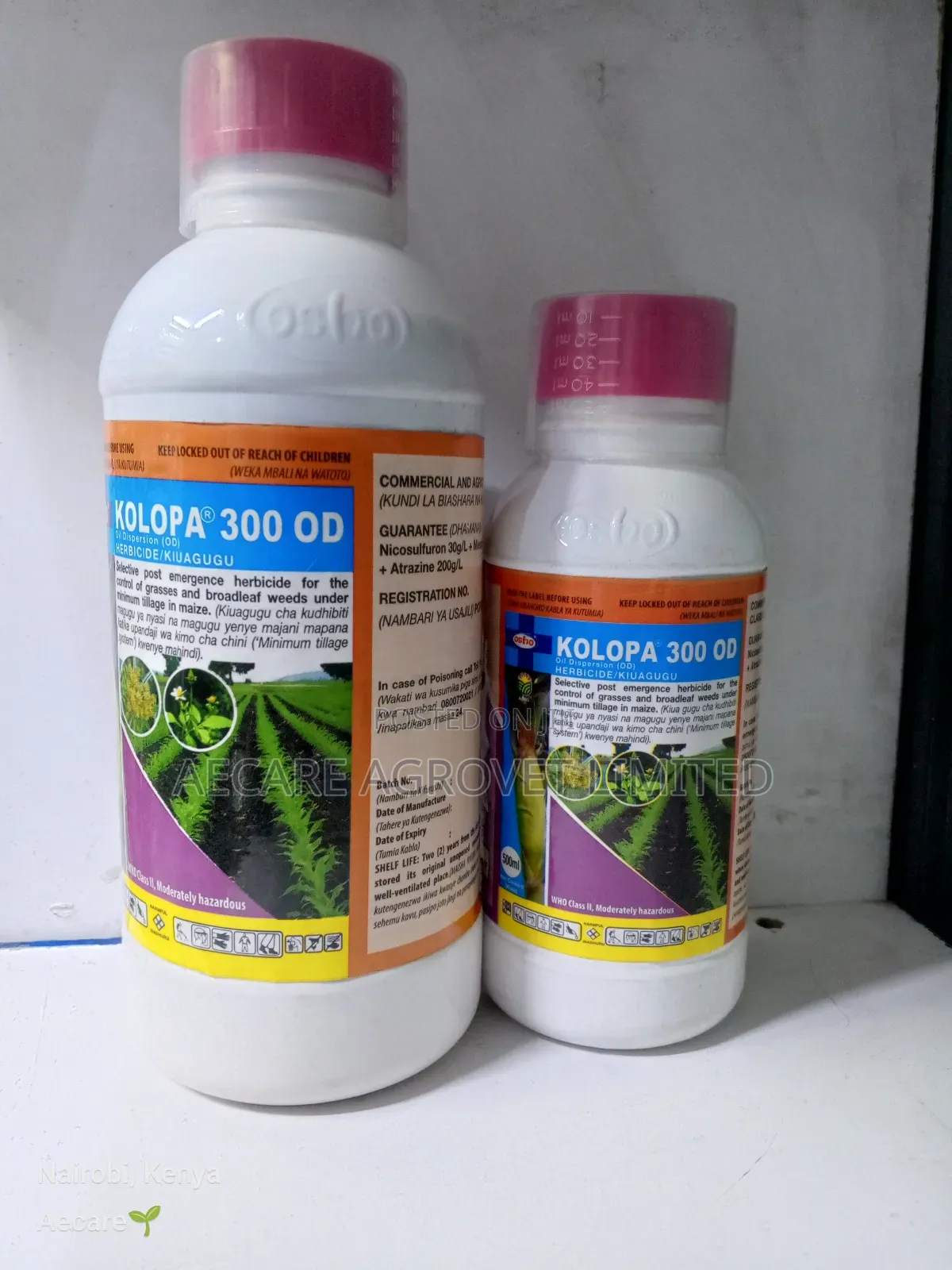 Kolopa 30od Oil Dispersion Herbicide 500ml, 1litre