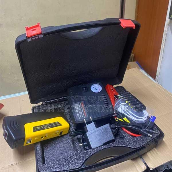 Portable Car Jump Starter Kit Air Compressor . . .4-in-1 Jump Starter - main view