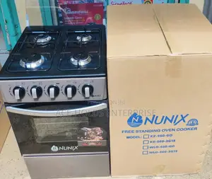 New Model - 50*55 Nunix Full Gas Standing Cooker