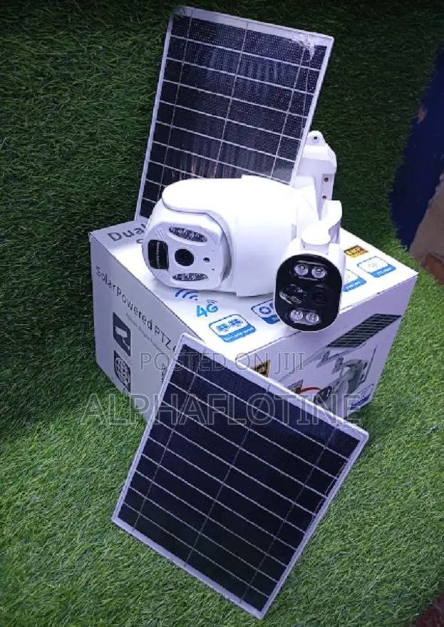 360-Degree PTZ 4g 6mp U-Box Dual Lens Dual Screen Solar