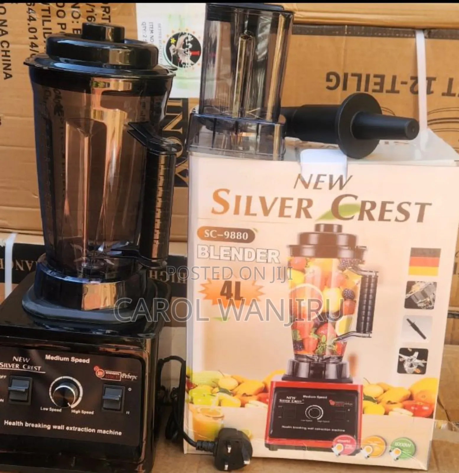 2 in 1 Commercial 800w Silvercrest Blender