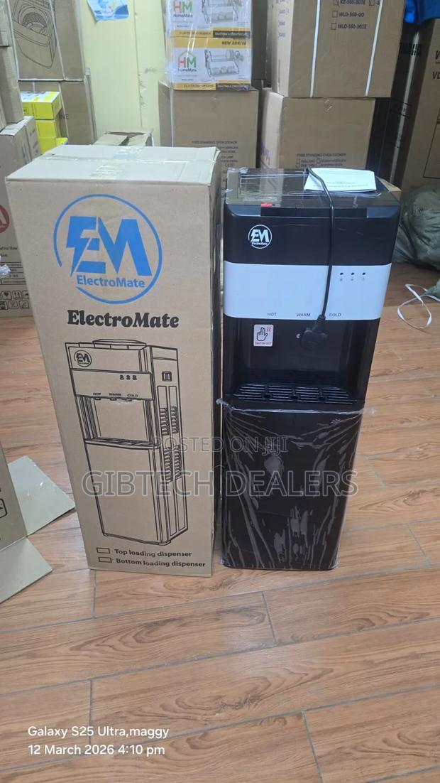 Electromate 3 Taps Bottom Load Standing Dispenser
