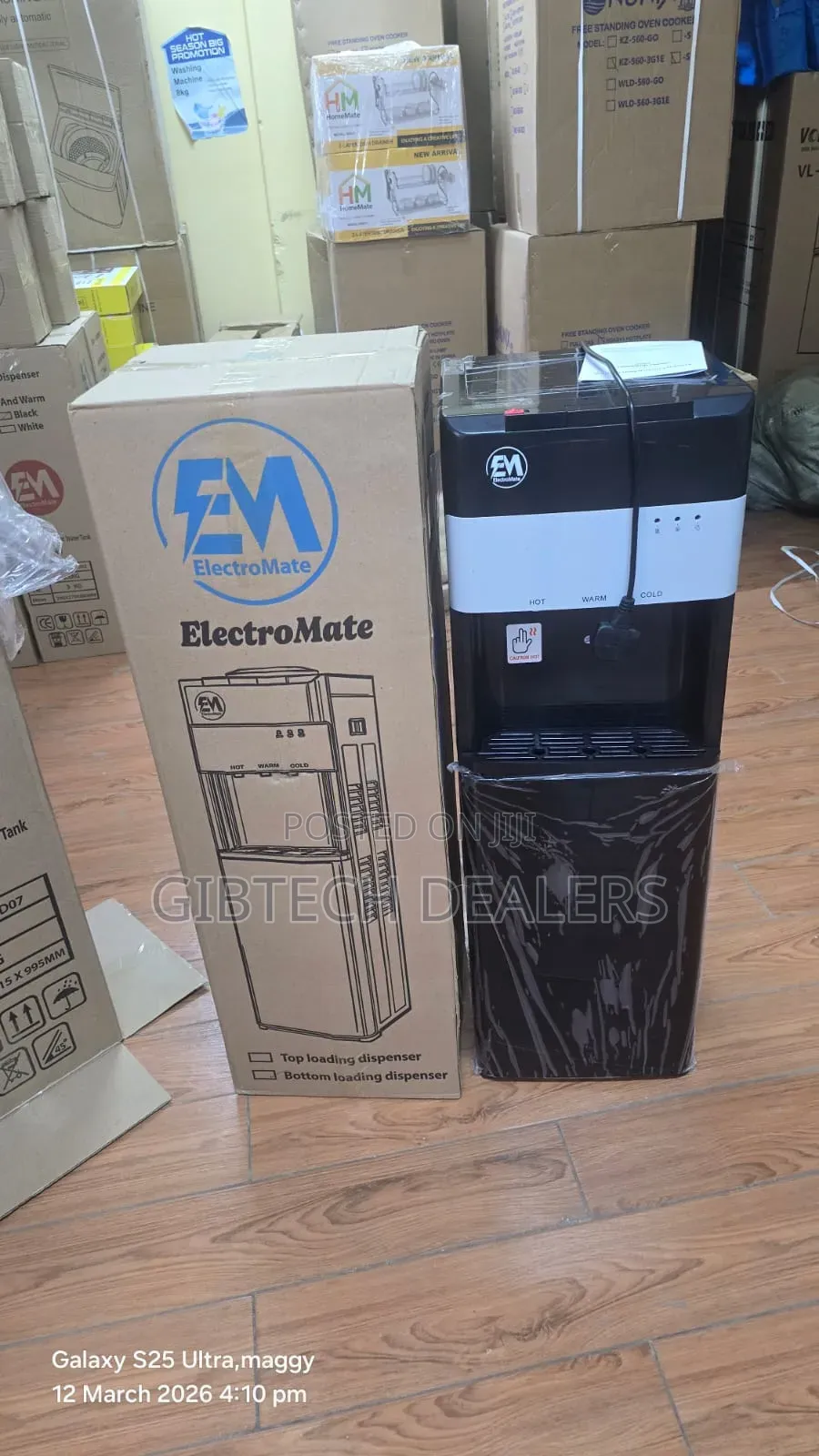 Electromate Bottom Load 3 Taps Dispenser