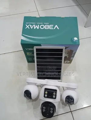 V380pro Outdoor Solar Light CCTV 4g 4lens Tracking Security Camera