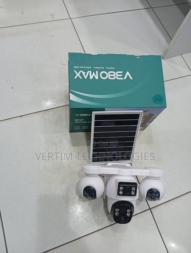 V380 Solar Outdoor Camera 3 PTZ 4g Sim Card Ip65 Waterproof Camera