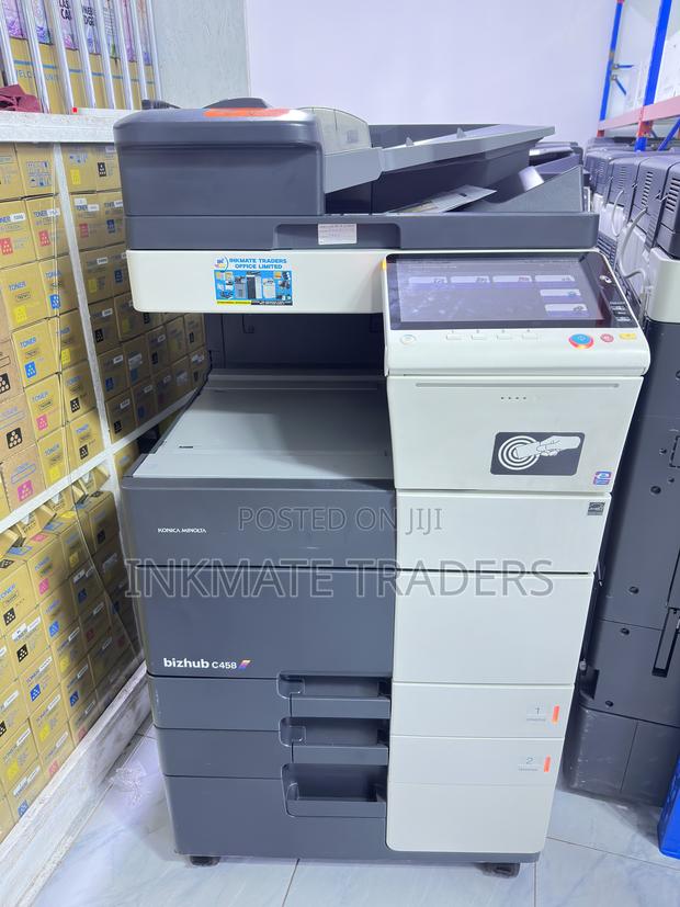 Bizhub C458 Colored Business Printer - main view