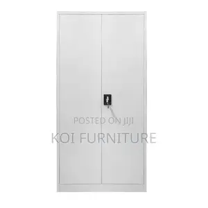Office Cabinet; 2-Door Metallic Document Cabinet