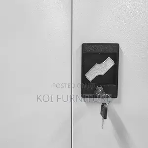 Office Cabinet; 2-Door Metallic Document Cabinet