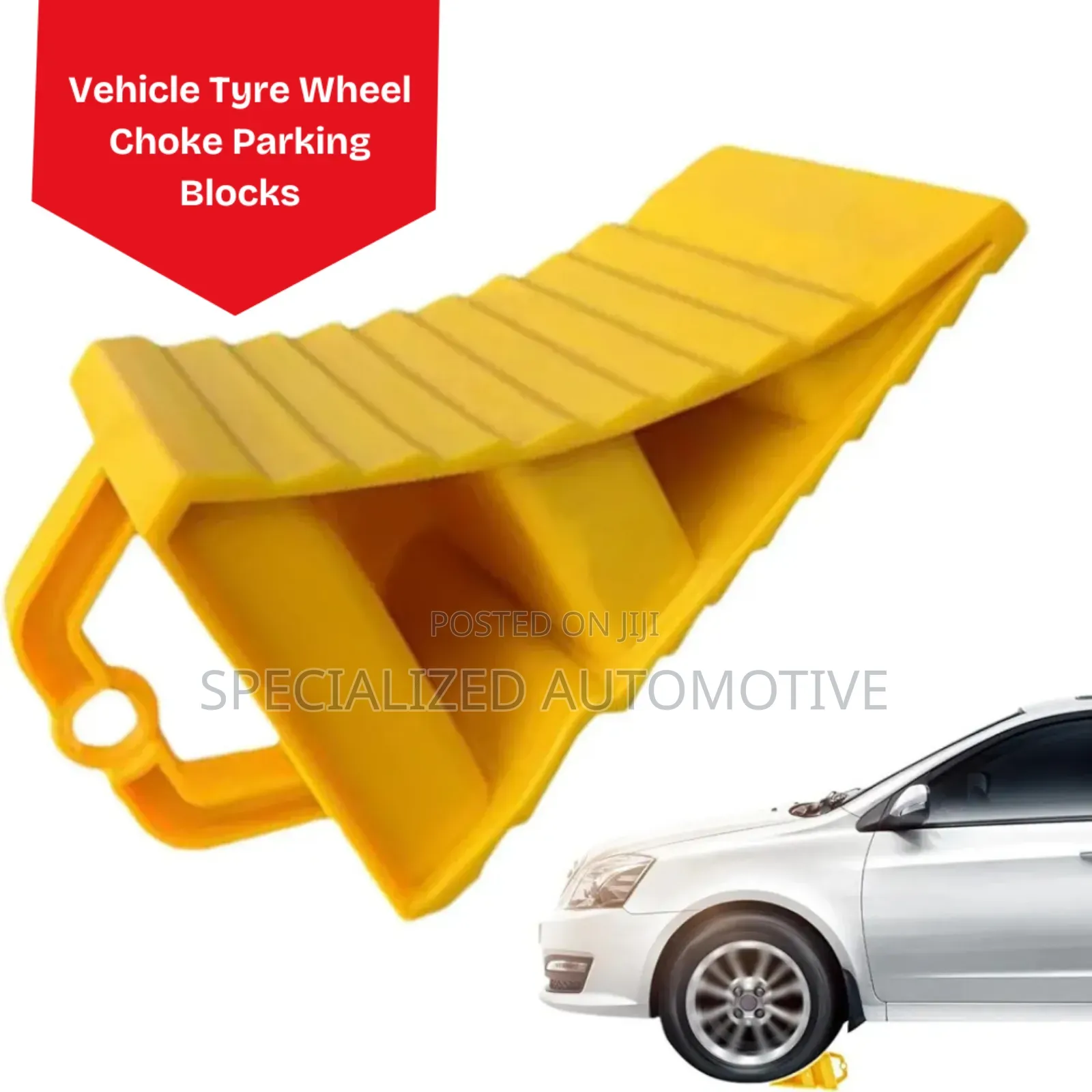Vehicle Tyre Wheel Choke Parking Blocks