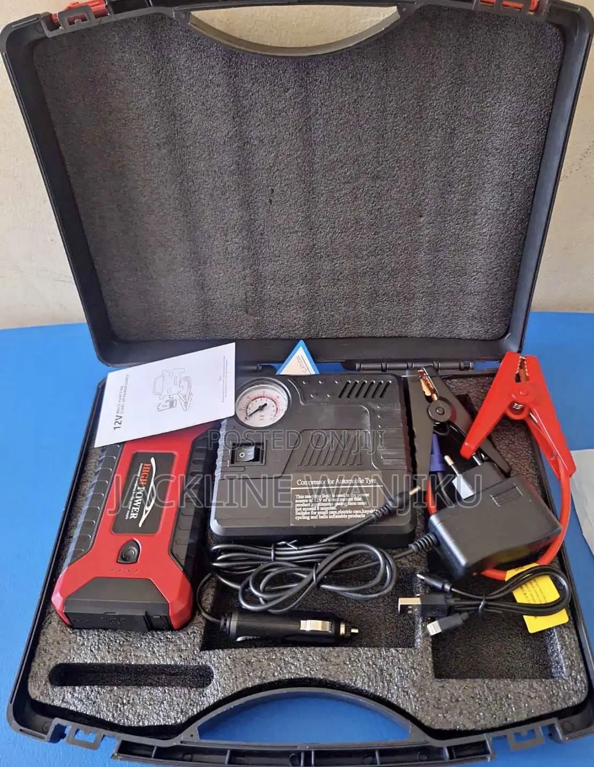 Jumpstarter Available / Car Jamstarter Kit