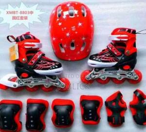 Red Full Set Skating Shoes - Js - thumbnail 2