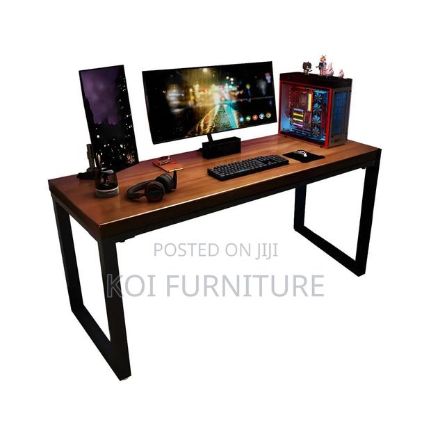 Office Table; Rectangular Home Office Study Computer Table - thumbnail 2