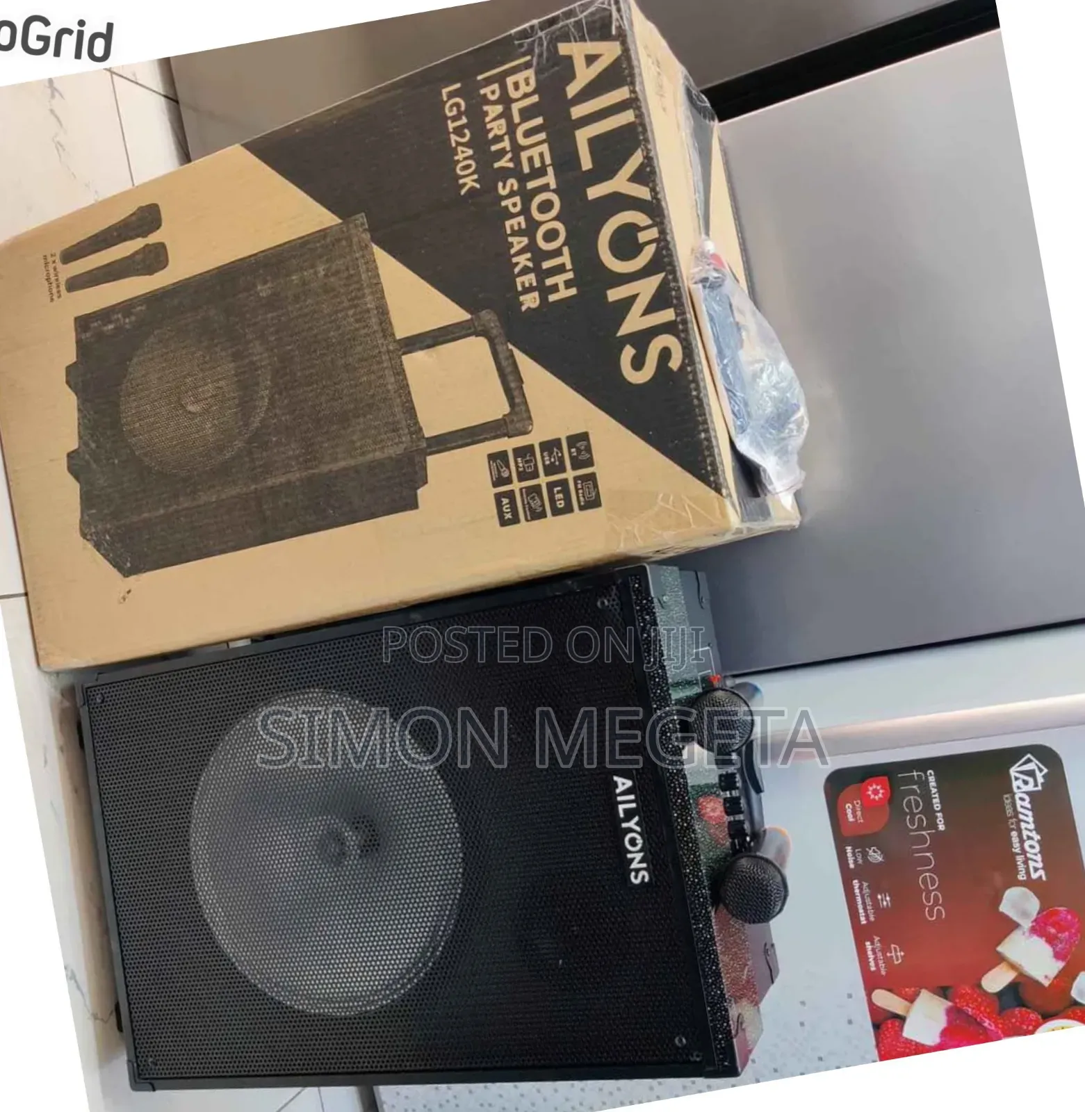 Ailyons Portable Party Speaker 12" Available