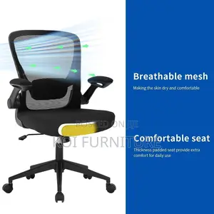 Office Chair; Koi Orthopedic Mid Back Chair