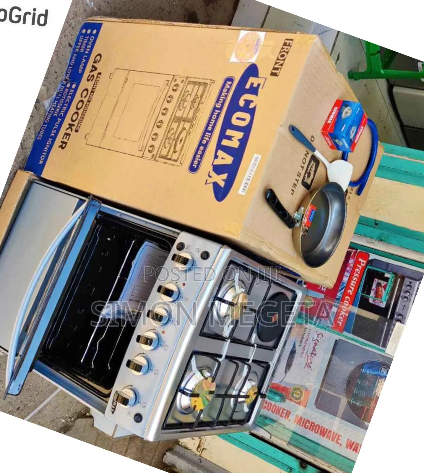 Ecomax 50 by 55 3+1 Cooker Restocked