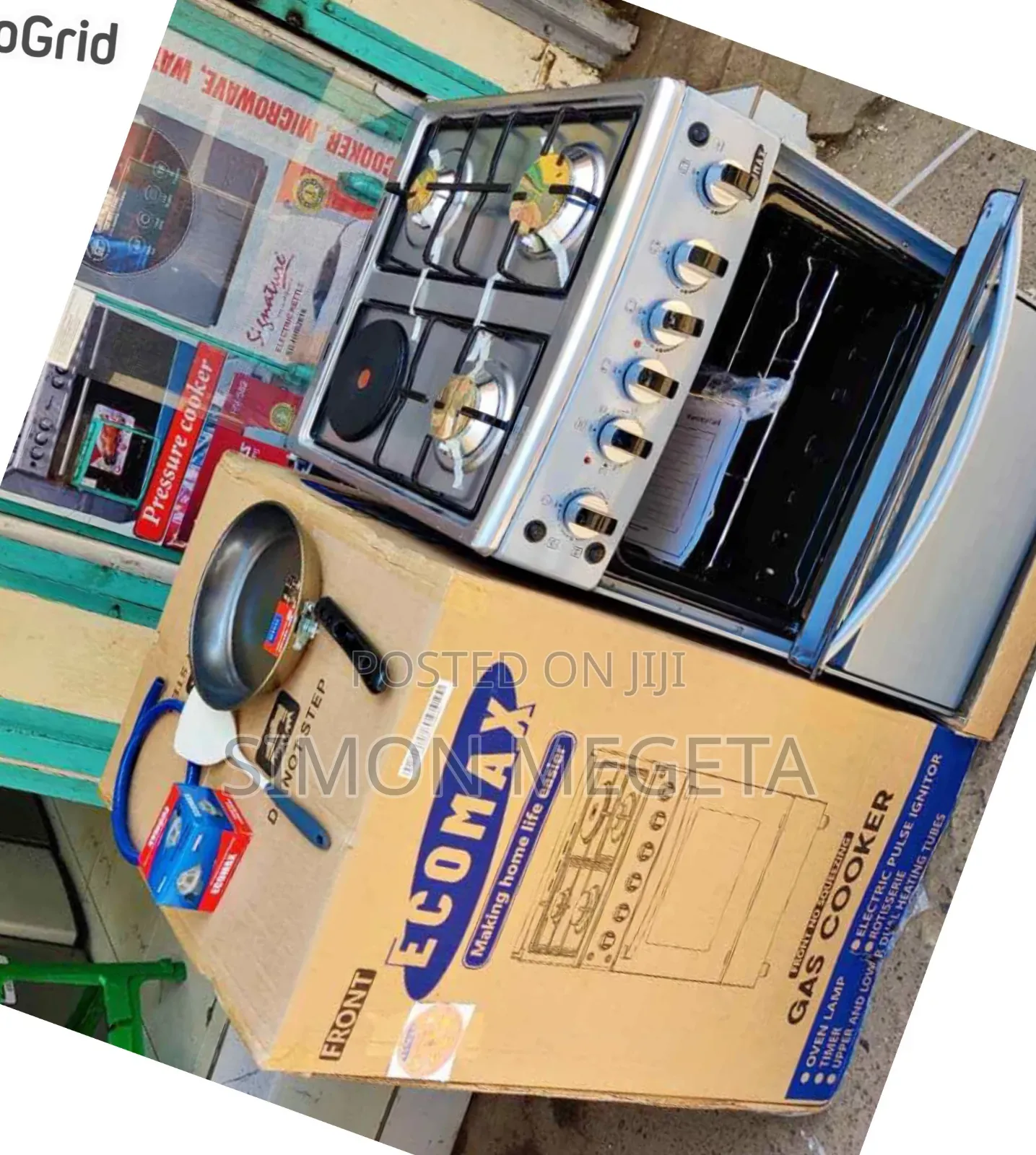50 by 55 3+1 Ecomax Cooker Payment on Delivery