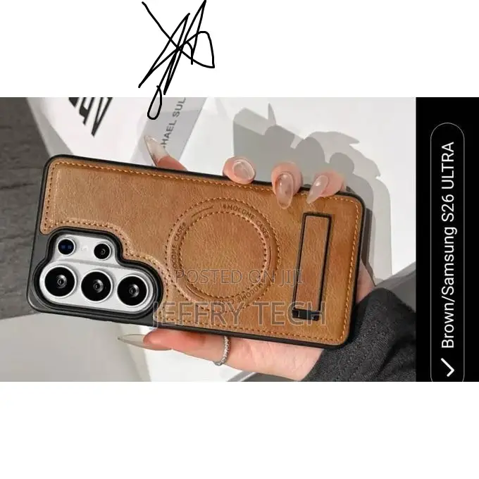 Samsung Galaxy S26 Ultra Leather Phone Case