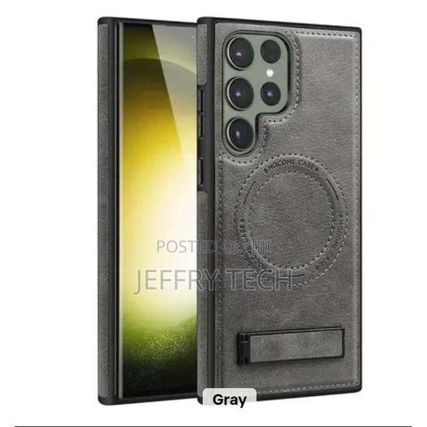 Samsung Magnetic Leather Case for Galaxy S26 Ultra - thumbnail 3