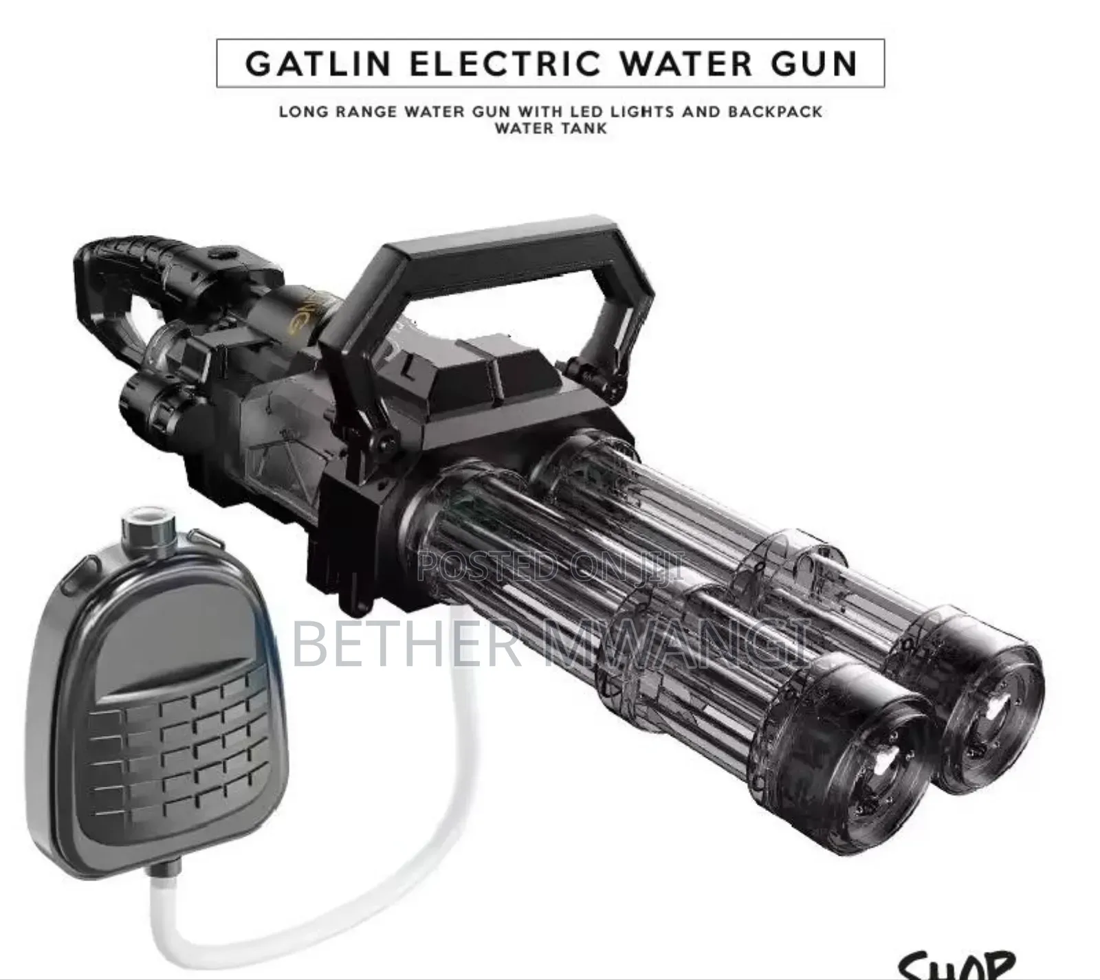 Gatlin Electric Water Gun In Kenya