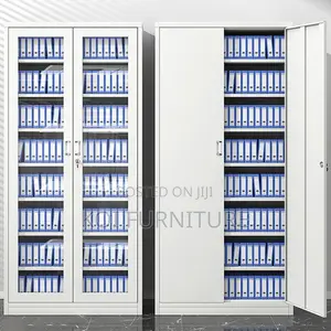 Office Cabinet; Filing Cabinet With Dual-Door With Adjustable Shelving