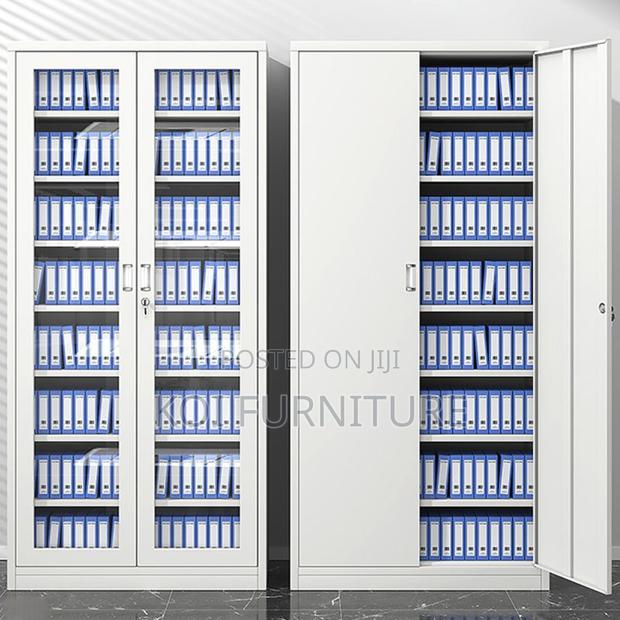 Office Cabinet; Filing Cabinet With Dual-Door With Adjustable Shelving