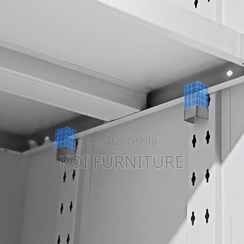 Office Cabinet; Filing Cabinet With Dual-Door With Adjustable Shelving