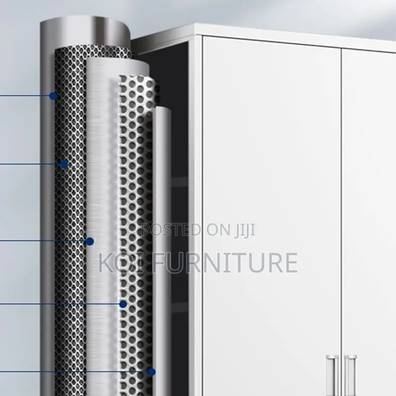 Office Cabinet; Filing Cabinet With Dual-Door With Adjustable Shelving