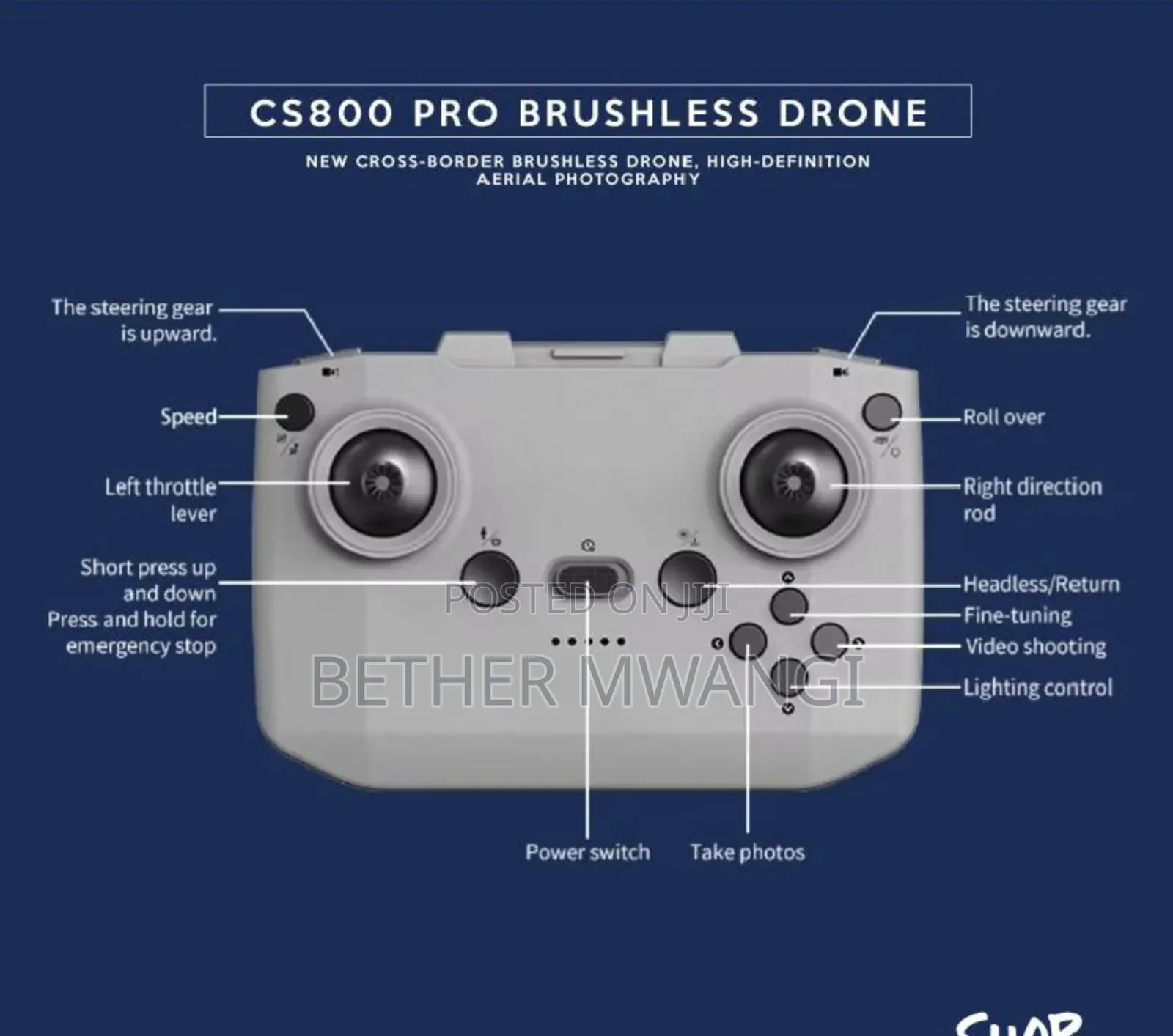 Cs800 Pro  Brushless Drone In Kenya