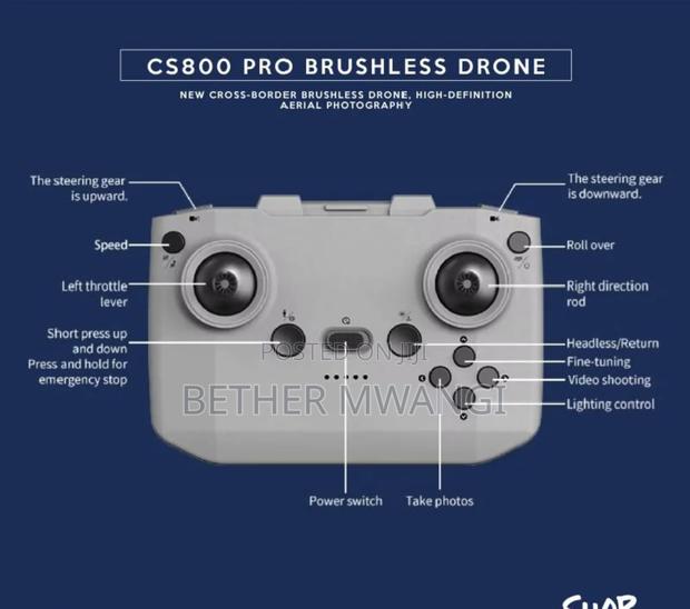 Cs800 Pro  Brushless Drone In Kenya - thumbnail 9