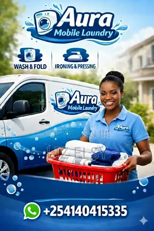 Aura Mobile Laundry – Home Laundry Services in Nairobi