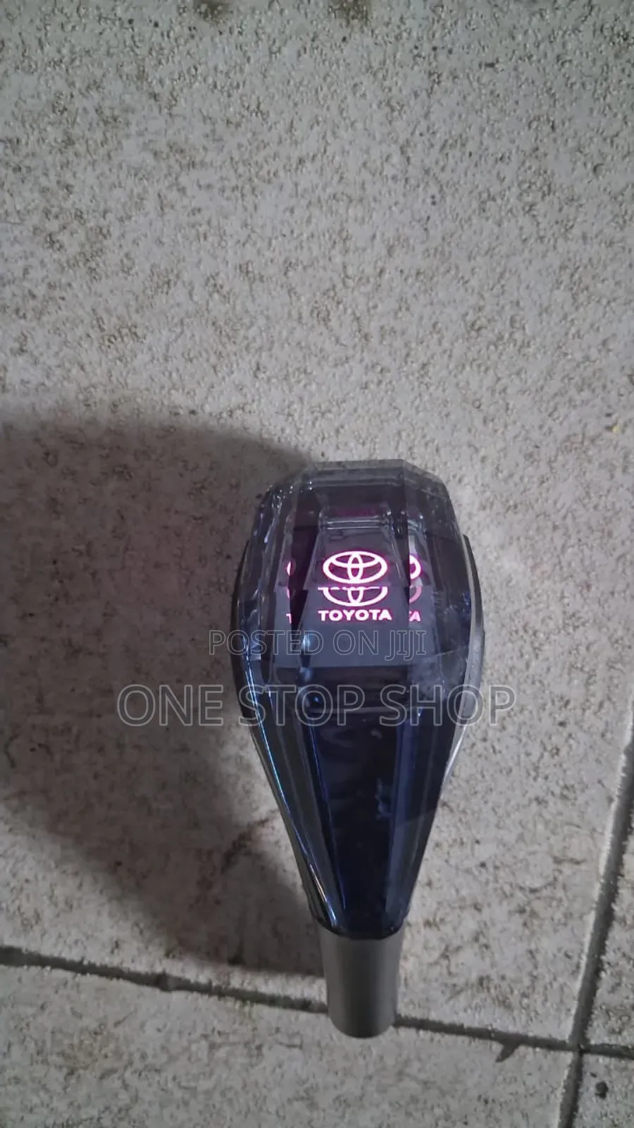 Toyota Rechargeable Gear Knob With Different Changing Logo Color