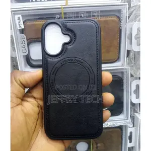 Luxury Quality Magnetic Leather Case for iPhone 17